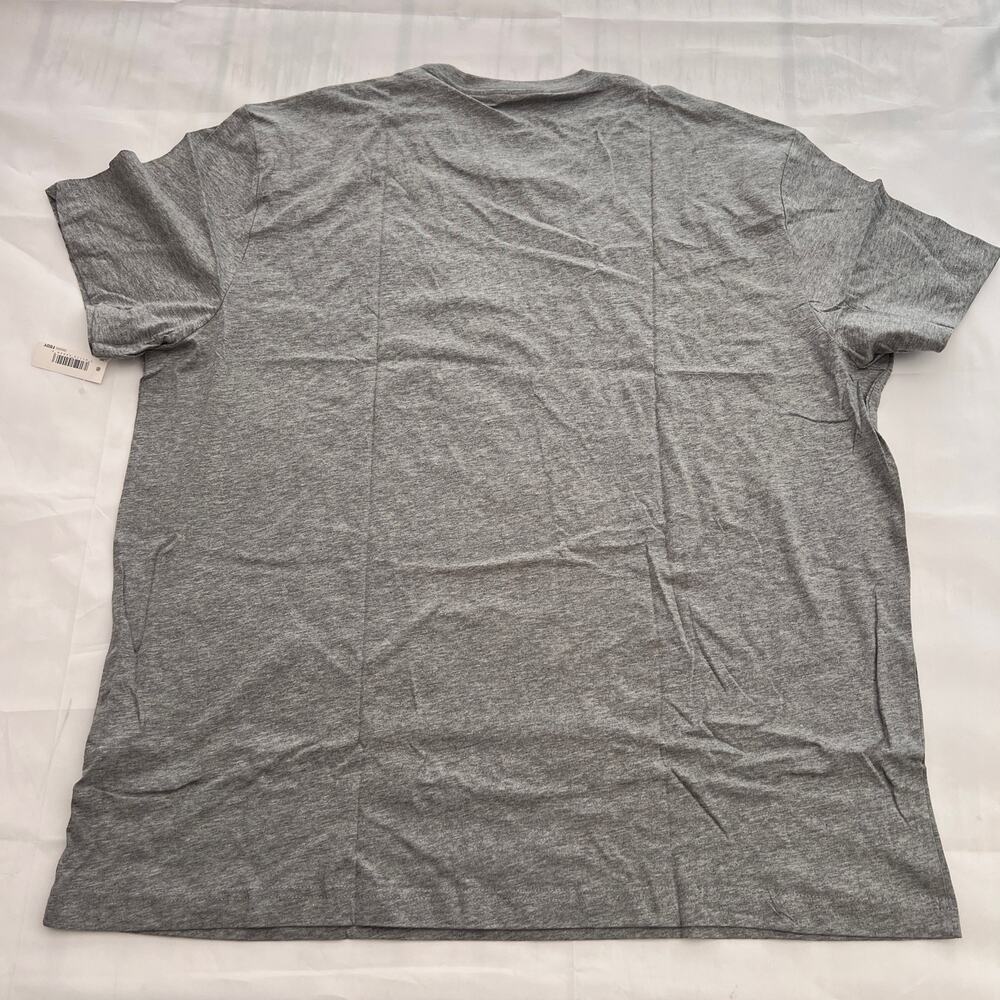 Goodthreads Men's Slim-Fit Short-Sleeve Cotton Crewneck Gray T-Shirt 2XL - Picture 2 of 9